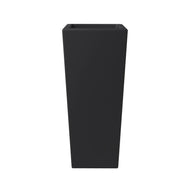 Orna Fiberstone and MgO Clay Weather-Resistant Tapered Square Planter for Home and Garden - Elax Furniture