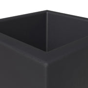 Orna Fiberstone and MgO Clay Weather-Resistant Tapered Square Planter for Home and Garden - Elax Furniture