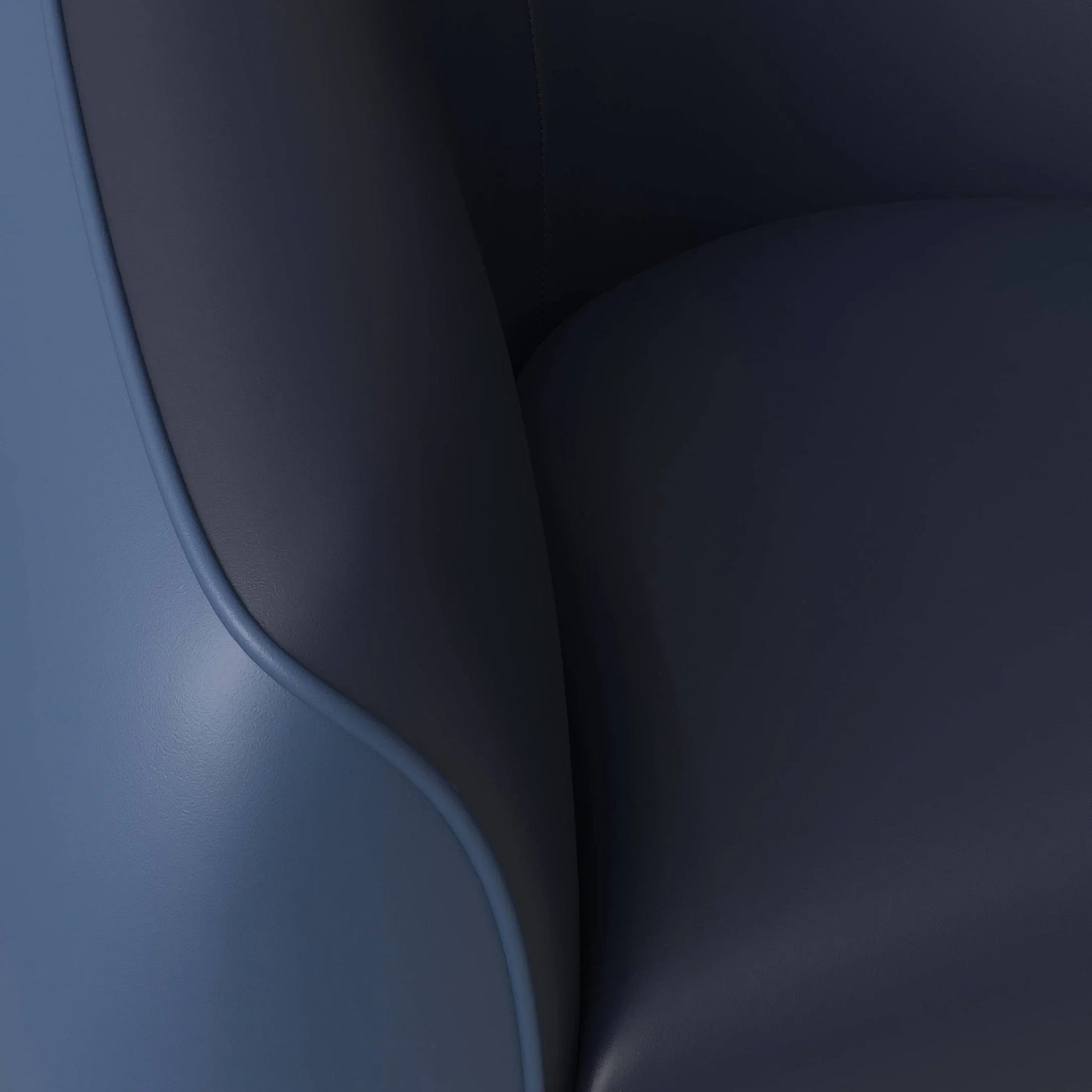 Opula Single-Seater Leather Sofa Accent Armchair with Stainless Steel Legs - Elax Furniture