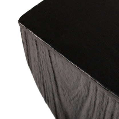 Onyx Square Side Table in Fiberstone Assembled Accent End Table - Elax Furniture