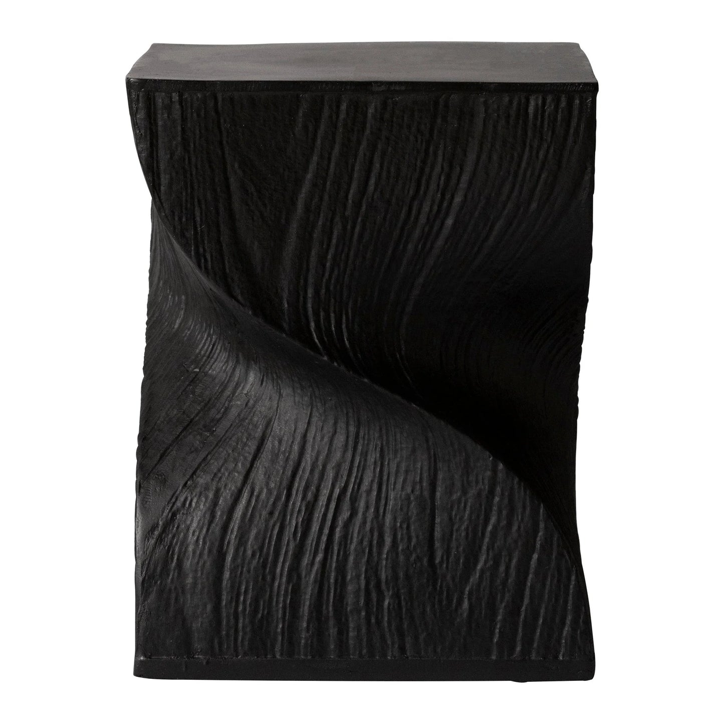 Onyx Square Side Table in Fiberstone Assembled Accent End Table - Elax Furniture