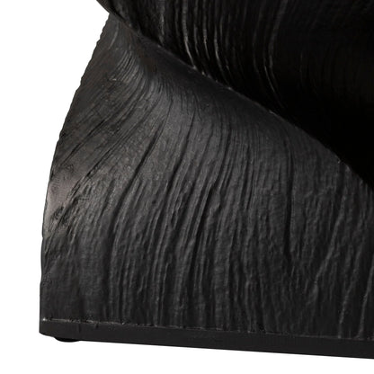 Onyx Square Side Table in Fiberstone Assembled Accent End Table - Elax Furniture