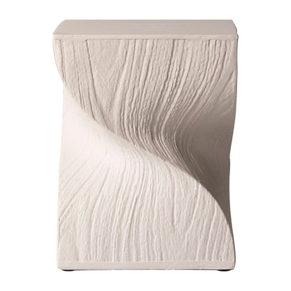 Onyx Square Side Table in Fiberstone Assembled Accent End Table - Elax Furniture