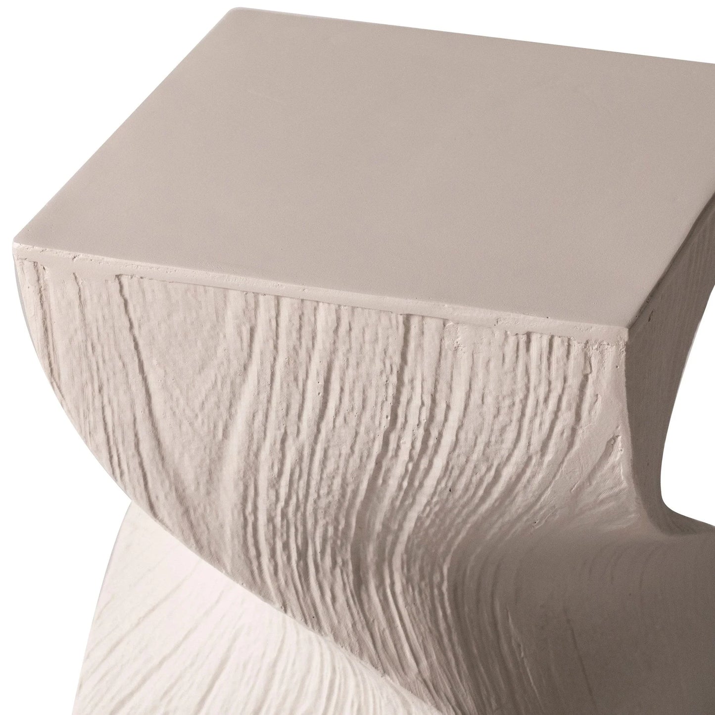 Onyx Square Side Table in Fiberstone Assembled Accent End Table - Elax Furniture