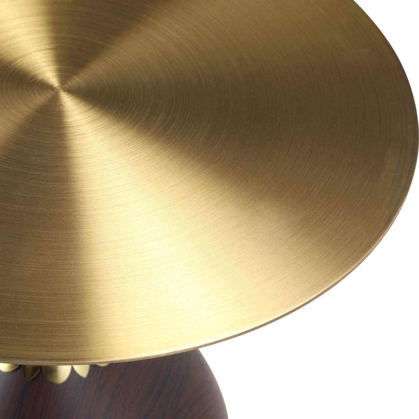 Oslo Side Table Round Stainless Steel Top and Pedestal Base - Elax Furniture