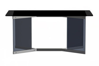 Oryn Modern Rectangular Dining Table with Glass/Sintered Stone Tabletop - Elax Furniture