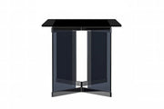 Oryn Modern Rectangular Dining Table with Glass/Sintered Stone Tabletop - Elax Furniture