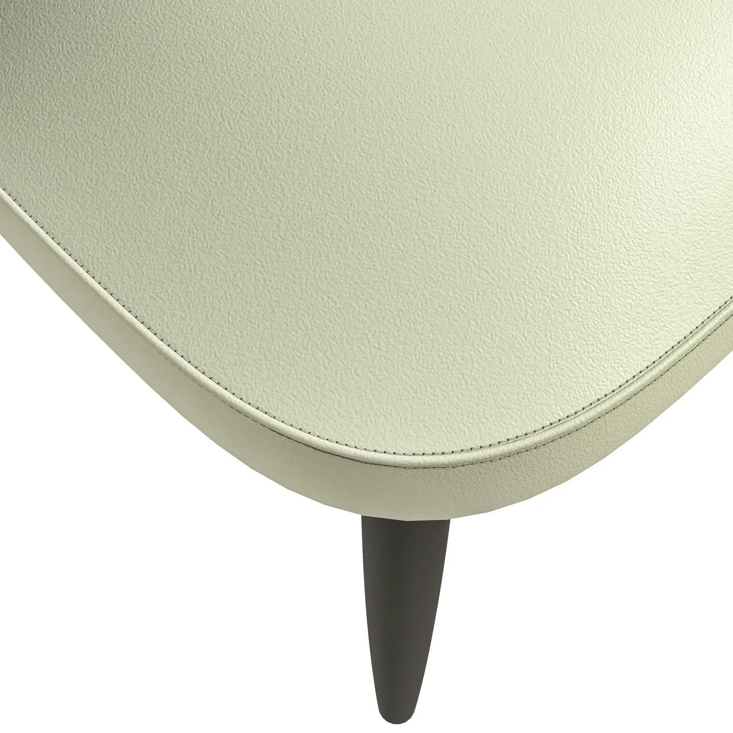 Paradiso Dining Chairs Leather Seat and Curved Back with Oak Wood Legs - Elax Furniture