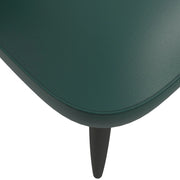 Paradiso Dining Chairs Leather Seat and Curved Back with Oak Wood Legs - Elax Furniture
