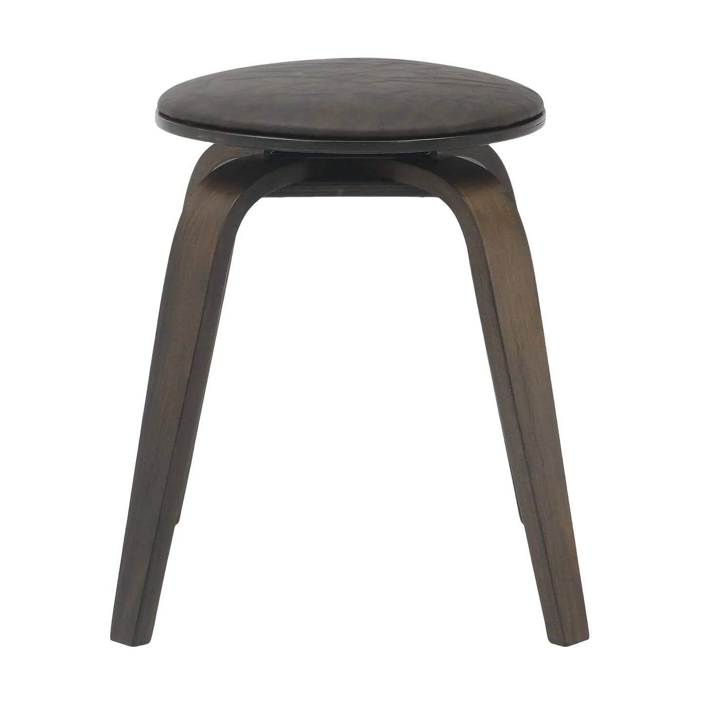 Pelya Mordern Wooden Dining Stool With Walnut Color Frame - Elax Furniture