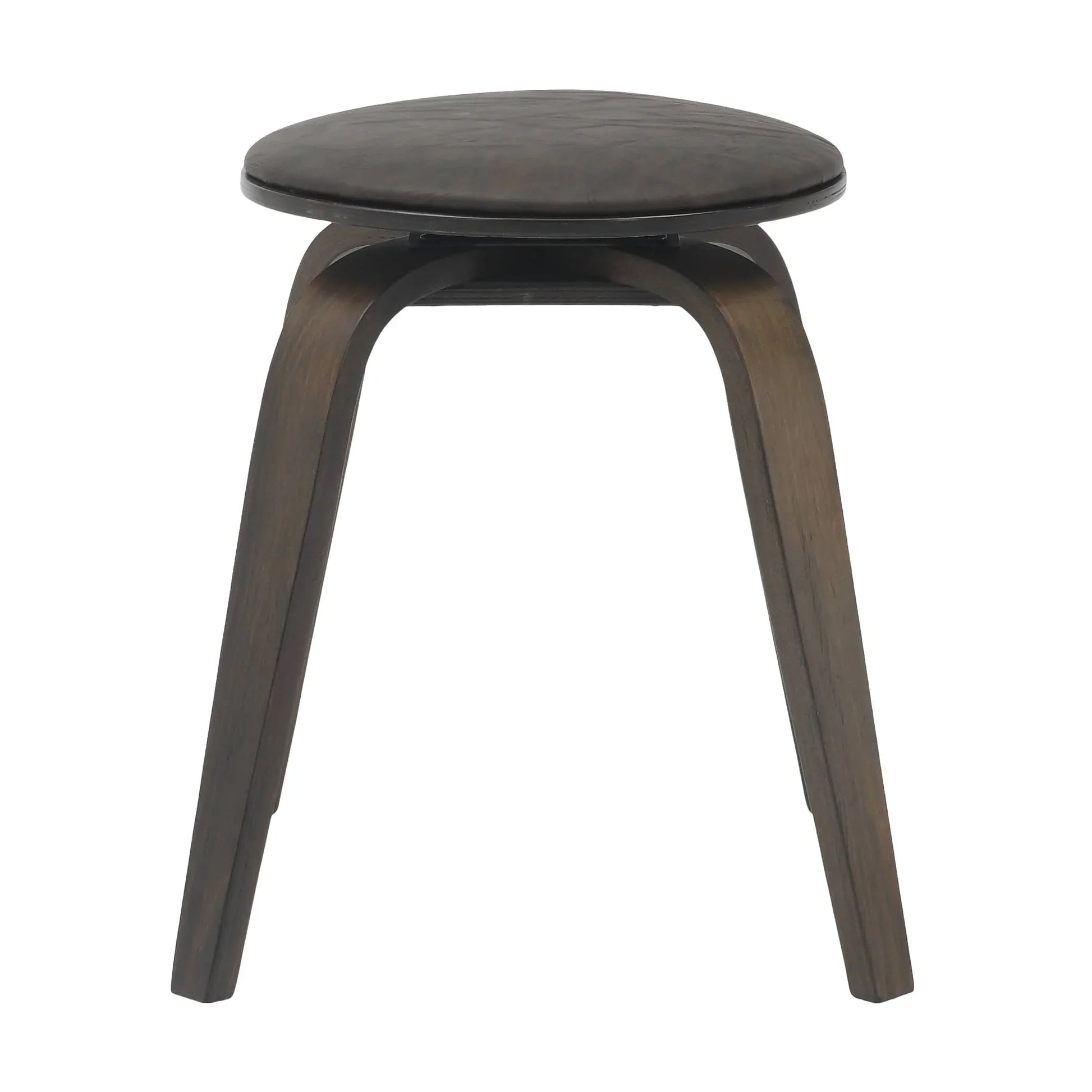 Pelya Mordern Wooden Dining Stool With Walnut Color Frame - Elax Furniture