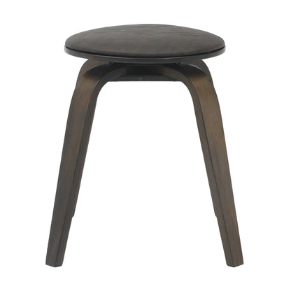 Pelya Mordern Wooden Dining Stool With Walnut Color Frame - Elax Furniture