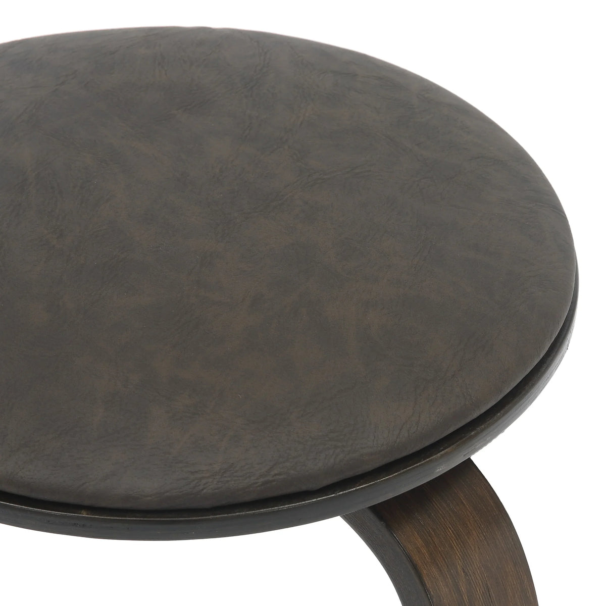 Pelya Mordern Wooden Dining Stool With Walnut Color Frame - Elax Furniture