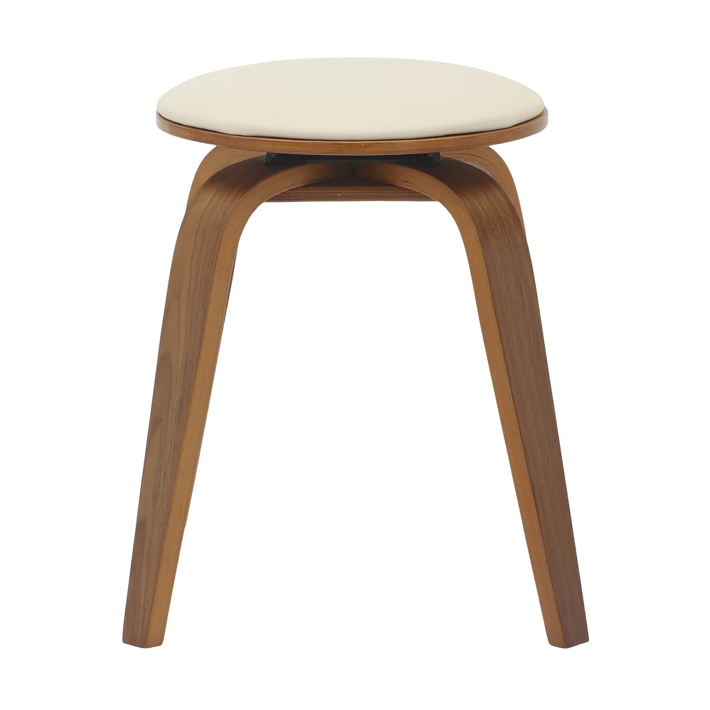 Pelya Mordern Wooden Dining Stool With Walnut Color Frame - Elax Furniture