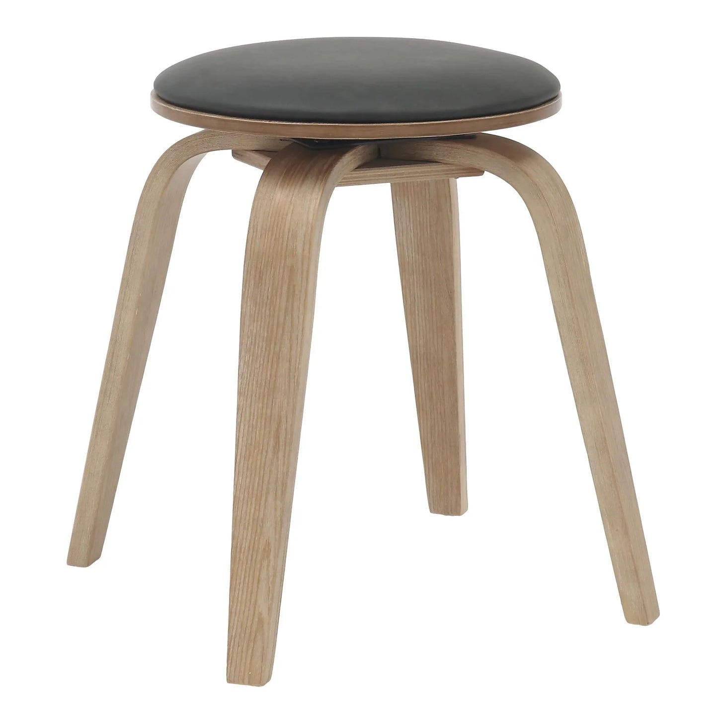 Pelya Mordern Wooden Dining Stool With Walnut Color Frame - Elax Furniture