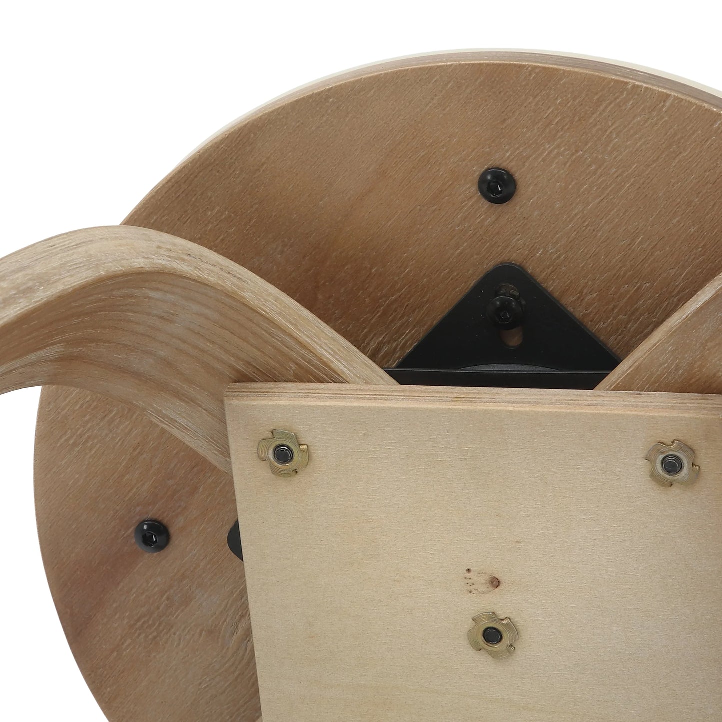 Pelya Mordern Wooden Dining Stool With Walnut Color Frame - Elax Furniture