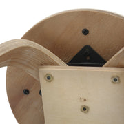 Pelya Mordern Wooden Dining Stool With Walnut Color Frame - Elax Furniture