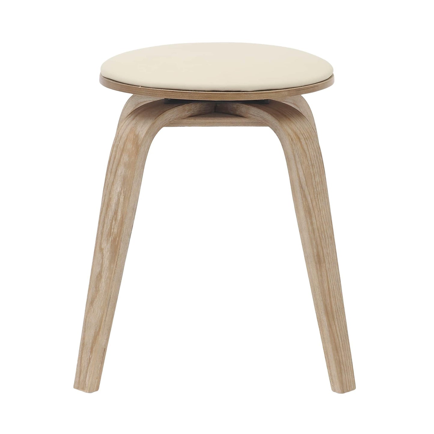 Pelya Mordern Wooden Dining Stool With Walnut Color Frame - Elax Furniture
