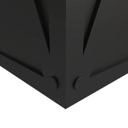 Papyrus Indoor Outdoor Fiberstone and Clay Rectangular Planter with Drainage Holes - Elax Furniture