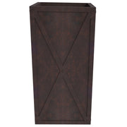 Papyrus Indoor Outdoor Fiberstone and Clay Rectangular Planter with Drainage Holes - Elax Furniture