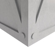 Papyrus Indoor Outdoor Fiberstone and Clay Rectangular Planter with Drainage Holes - Elax Furniture