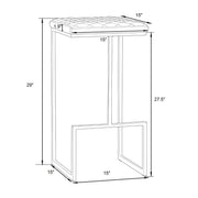 Quincy Leather Bar Stools With Metal Frame - Elax Furniture