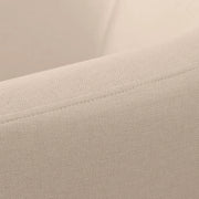 Raze Accent Chair Upholstered in Boucle/Linen/Velvet Armchair with Removable Round Base - Elax Furniture