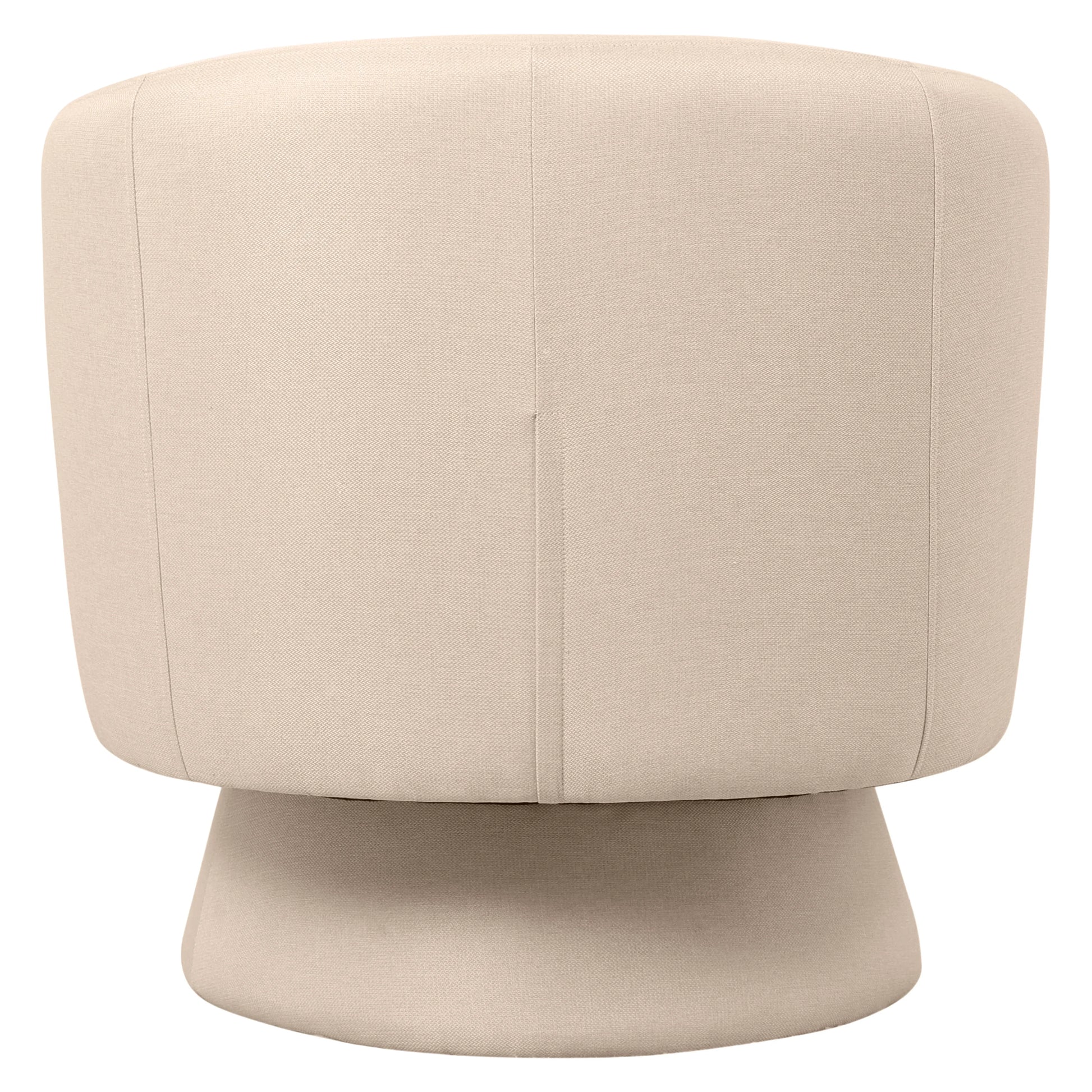 Raze Accent Chair Upholstered in Boucle/Linen/Velvet Armchair with Removable Round Base - Elax Furniture