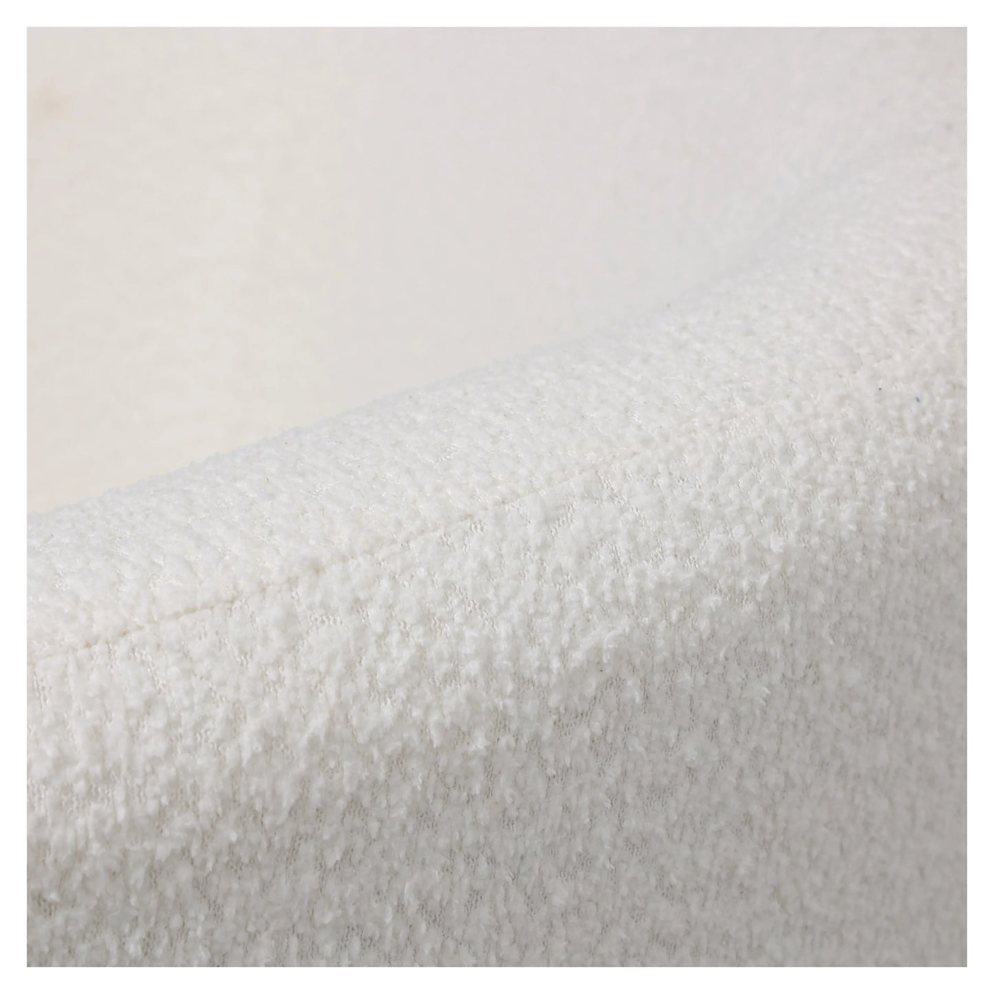 Raze Accent Chair Upholstered in Boucle/Linen/Velvet Armchair with Removable Round Base - Elax Furniture