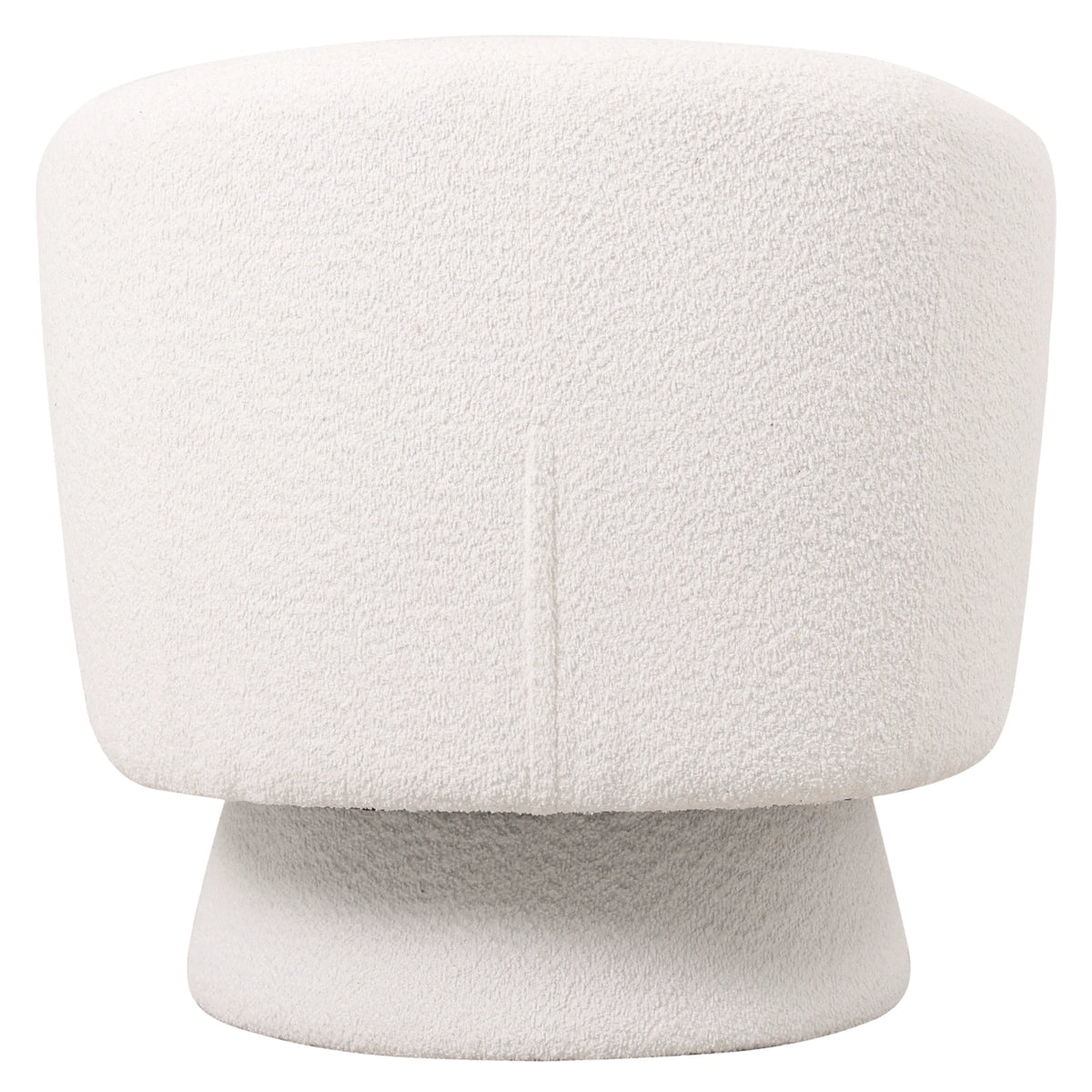 Raze Accent Chair Upholstered in Boucle/Linen/Velvet Armchair with Removable Round Base - Elax Furniture