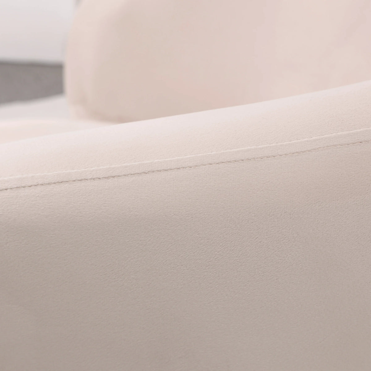 Raze Accent Chair Upholstered in Boucle/Linen/Velvet Armchair with Removable Round Base - Elax Furniture