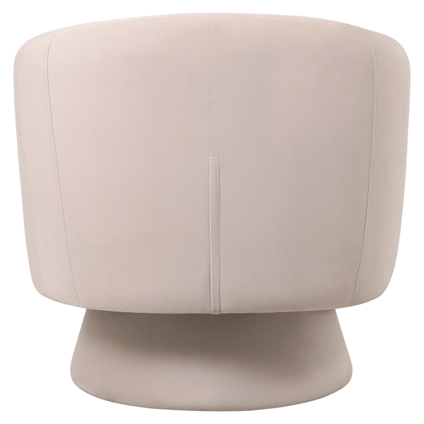 Raze Accent Chair Upholstered in Boucle/Linen/Velvet Armchair with Removable Round Base - Elax Furniture