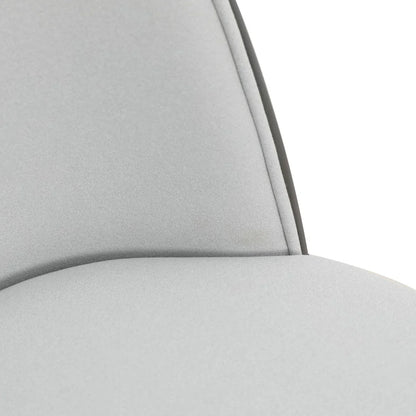 Ravenna 6-Piece Dining Set with 63" Rectangular Dining Table in Rustic Grey and 5 Leather Dining Chairs - Elax Furniture