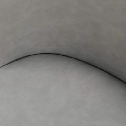 Ravenna 6-Piece Dining Set with 63" Rectangular Dining Table in Rustic Grey and 5 Leather Dining Chairs - Elax Furniture