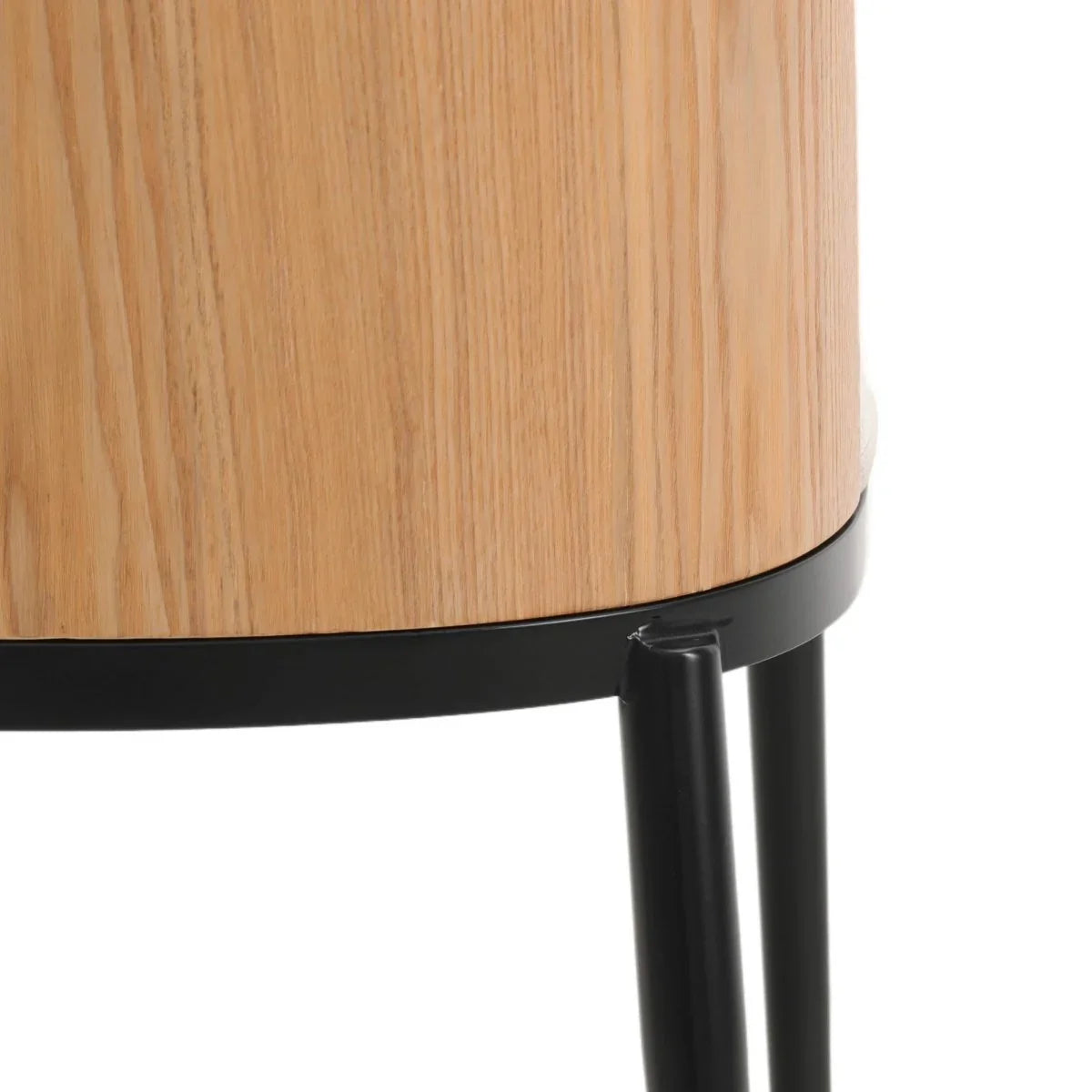 Ravenna 6-Piece Dining Set with 63" Rectangular Dining Table in Rustic Grey and 5 Leather Dining Chairs - Elax Furniture