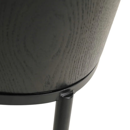 Ravenna 6-Piece Dining Set with 63" Rectangular Dining Table in Rustic Grey and 5 Leather Dining Chairs - Elax Furniture