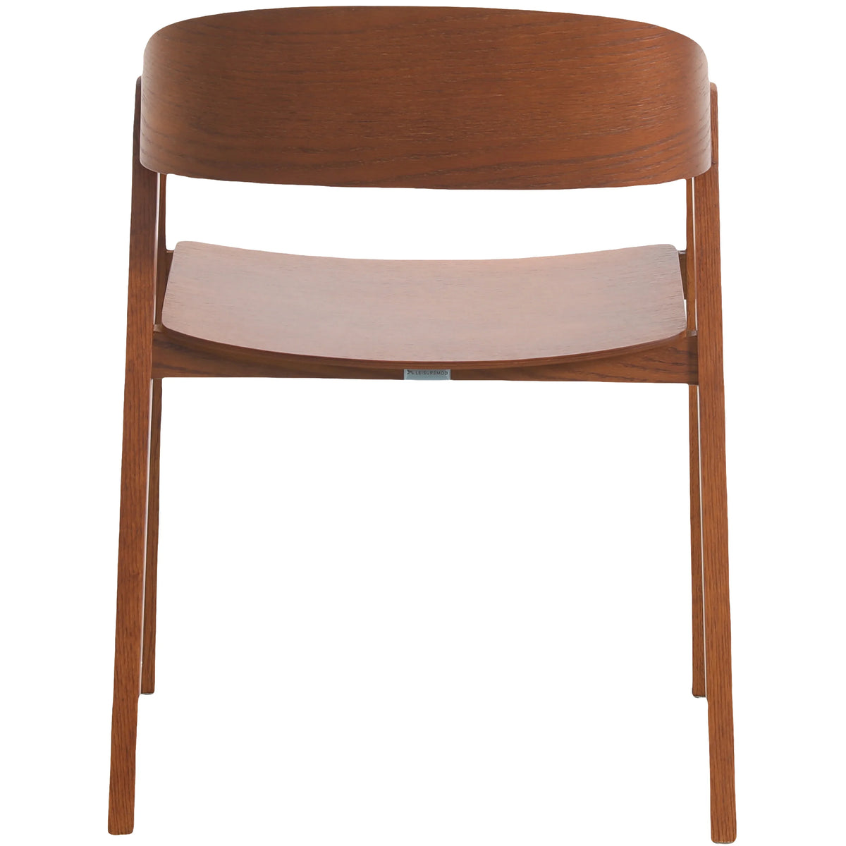 Rivo Dining Chairs in Sturdy Oak Wood with Open Back Design and Armrests - Elax Furniture