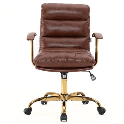 Regina Modern Leather Adjustable Conference Office Chair - Elax Furniture