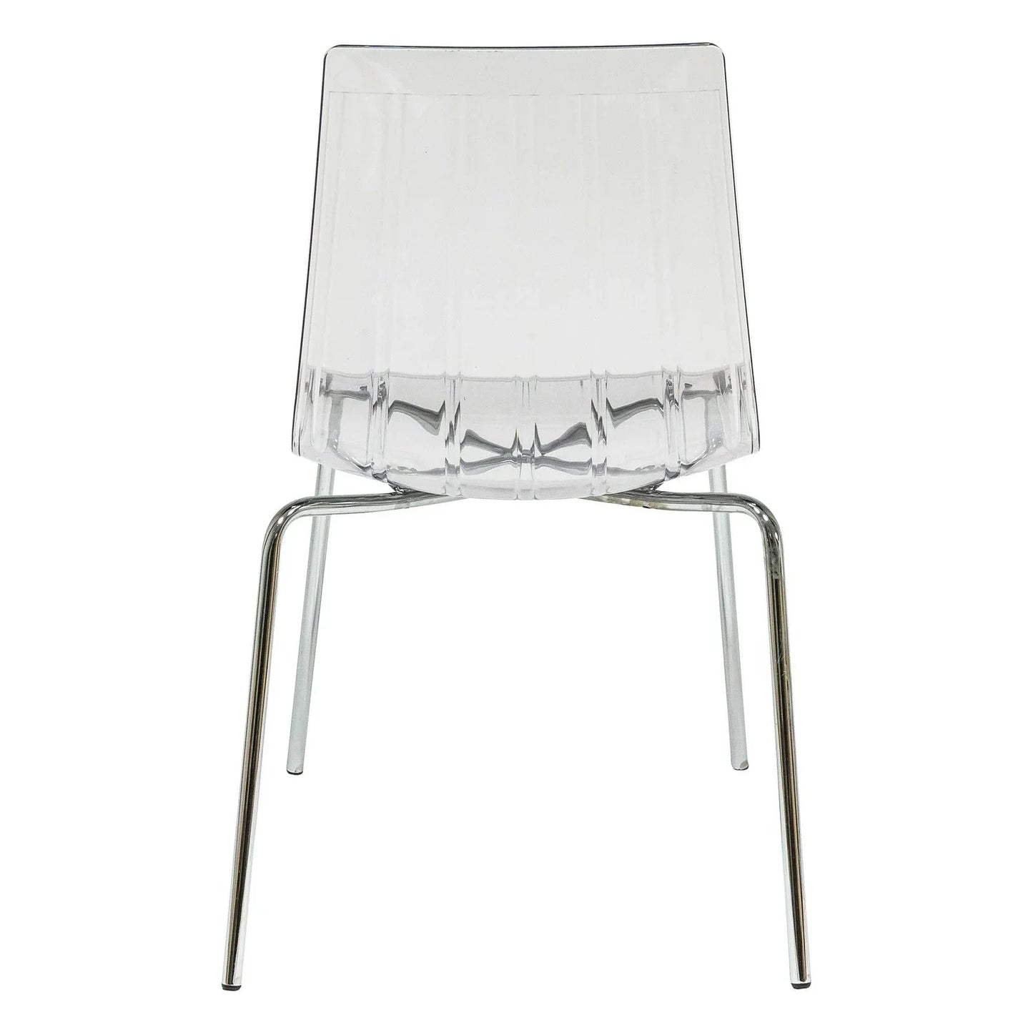 Ralph Dining Chair in Clear Set of 4 - Elax Furniture