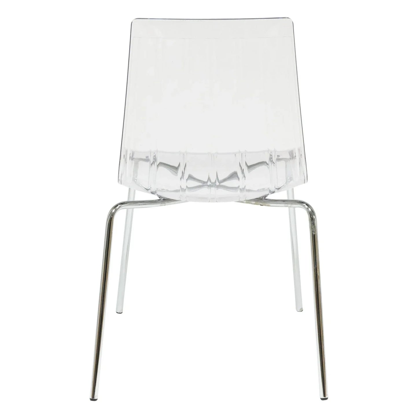 Ralph Dining Chair in Clear Set of 4 - Elax Furniture
