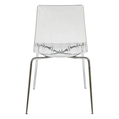 Ralph Dining Chair in Clear Set of 4 - Elax Furniture
