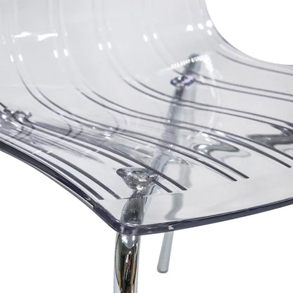 Ralph Dining Chair in Clear Set of 4 - Elax Furniture