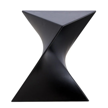 Randolph Triangular Accent Side Table in ABS/PC Plastic - Elax Furniture
