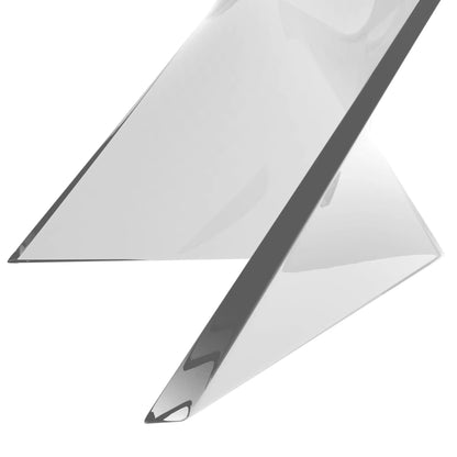 Randolph Triangular Accent Side Table in ABS/PC Plastic - Elax Furniture