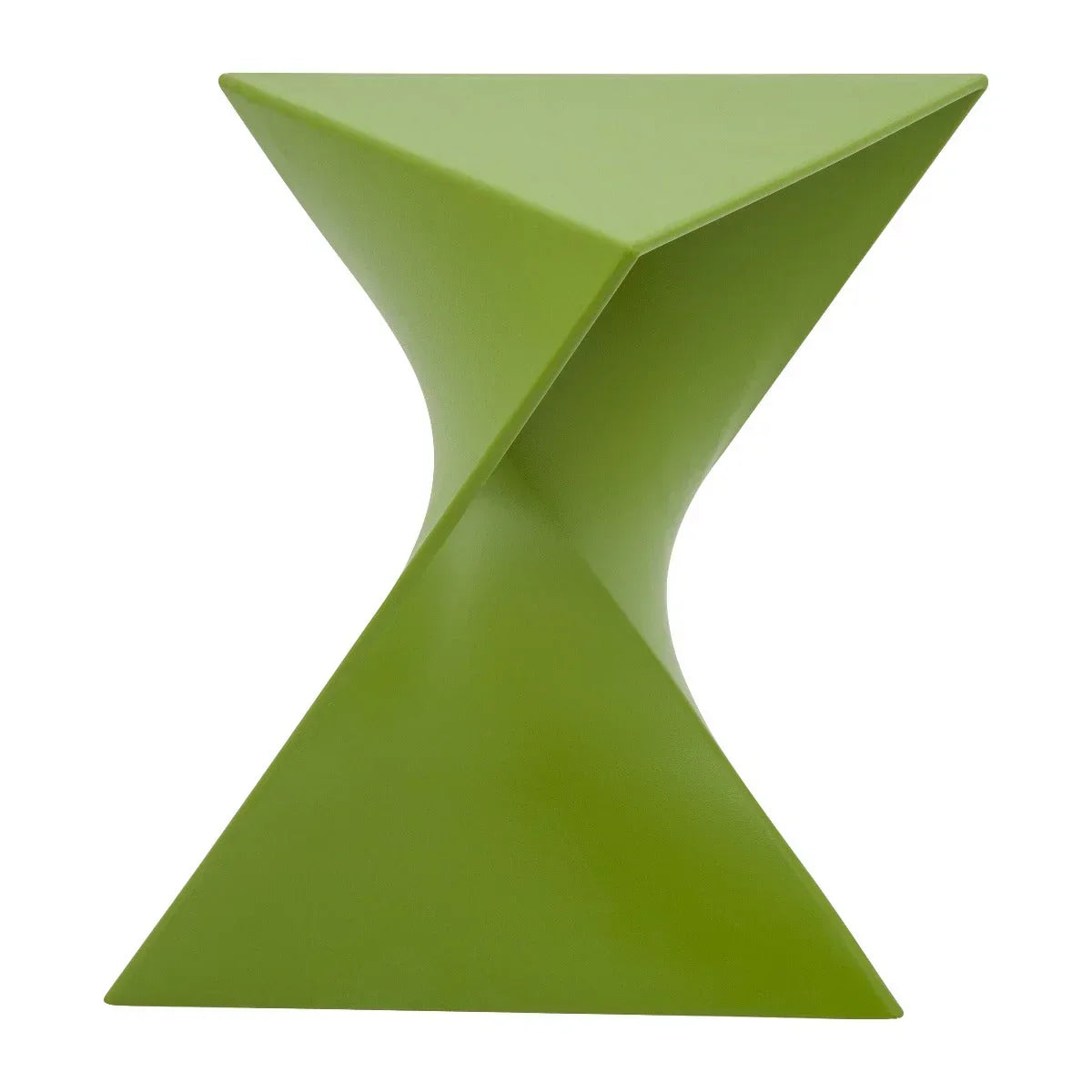 Randolph Triangular Accent Side Table in ABS/PC Plastic - Elax Furniture