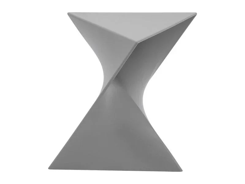 Randolph Triangular Accent Side Table in ABS/PC Plastic - Elax Furniture