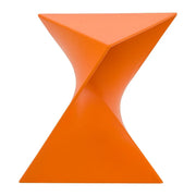 Randolph Triangular Accent Side Table in ABS/PC Plastic - Elax Furniture