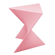 Randolph Triangular Accent Side Table in ABS/PC Plastic - Elax Furniture