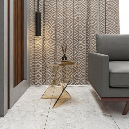 Randolph Triangular Accent Side Table in ABS/PC Plastic - Elax Furniture