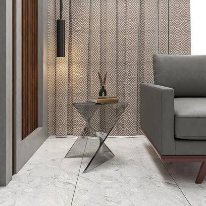 Randolph Triangular Accent Side Table in ABS/PC Plastic - Elax Furniture